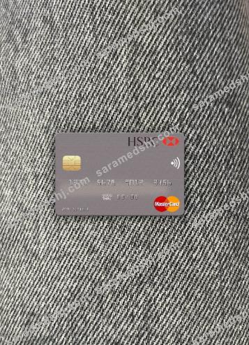 Egypt HSBC Bank mastercard photolook front